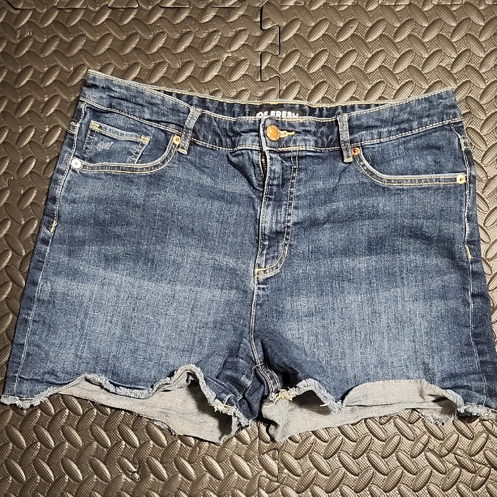 Joe Fresh Indigo Jean Shorts Size 12